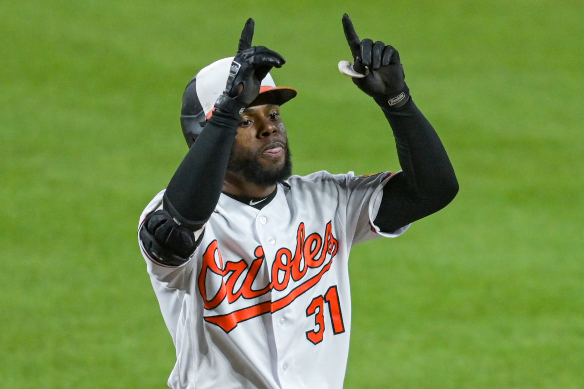 Baltimore Orioles centerfielder Cedric Mullins